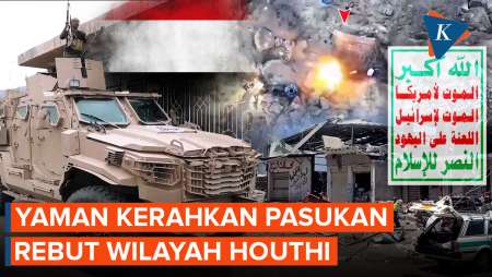 Perang Yaman Memanas, Pemerintah Umumkan Operasi Rebut Wilayah Houthi