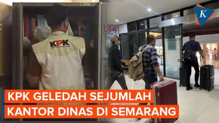 KPK Geledah 4 Kantor Dinas Semarang dan Amankan Plt Kadis