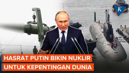 Putin Ingin Nuklir Rusia Berguna untuk Dunia