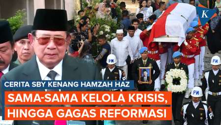 Cerita SBY Kenang Hamzah Haz, Pernah Sama-sama Gagas Reformasi