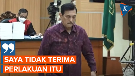 Tak Terima Disebut Penjahat, Luhut Ungkap Anak dan Cucu Rugi Secara Moral