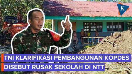 TNI Klarifikasi Soal "Babinsa Lebih Utamakan Kopdes Daripada Sekolah Di NTT"