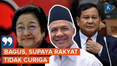 Ganjar Sambut Positif Wacana Pertemuan Megawati-Prabowo