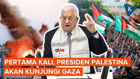 Presiden Palestina Bakal ke Gaza demi Hentikan Perang