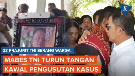 Mabes TNI Kawal Pengusutan 33 Prajurit TNI yang Serang Warga Deli Serdang