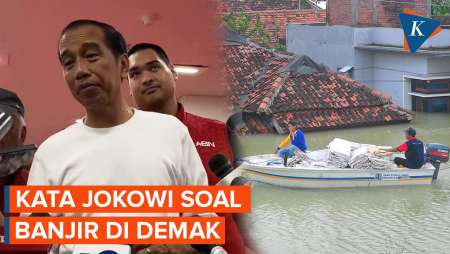 Jokowi Pastikan Penutupan Tanggul Jebol di Demak Rampung Hari Ini