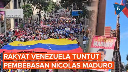 Rakyat Venezuela Turun Ke Jalan, Tuntut Pembebasan Maduro