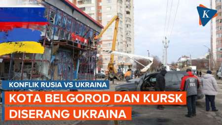 Ukraina Serang 2 Wilayah di Perbatasan Rusia