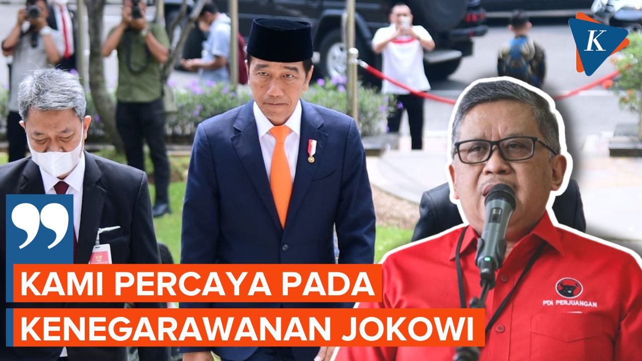 PDI-P Bela Jokowi Usai Dikritik Cawe-cawe Pilpres 2024