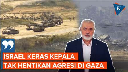 Pemimpin Hamas Sebut Israel Keras Kepala Soal Gencatan Senjata di Gaza