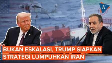 Bukan Perang! Ini Strategi Trump Untuk Lumpuhkan Iran Dari Laut