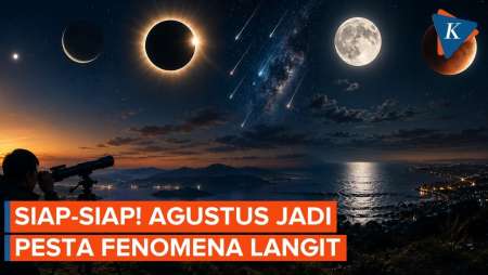 Catat Tanggalnya! Gerhana Matahari Hingga Hujan Meteor Terjadi Agustus 2026