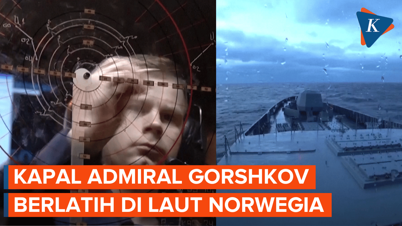 Berbekal Rudal Hipersonik Zircon, Kapal Fregat Rusia Unjuk Kekuatan di Laut Norwegia