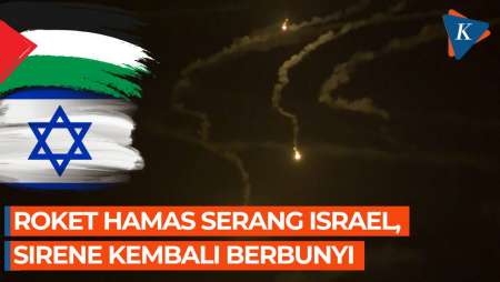 Hamas Belum Berakhir, Kirim Puluhan Roket sampai Sirene Israel Berbunyi