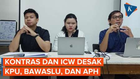 ICW dan KontraS Desak KPU, Bawaslu dan APH Segera Tangani Kontroversi Pemilu 2024