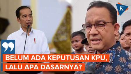 Anies Pertanyakan Dasar Kabinet Jokowi Bahas Program Prabowo Makan Siang Gratis