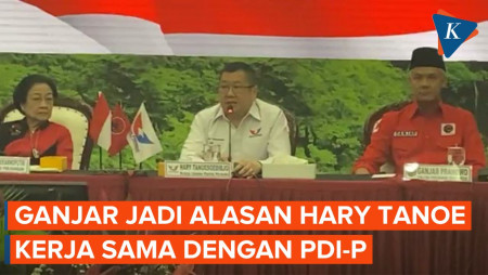 Hary Tanoe Beberkan Alasan Perindo Kerja Sama dengan PDI-P di Pilpres