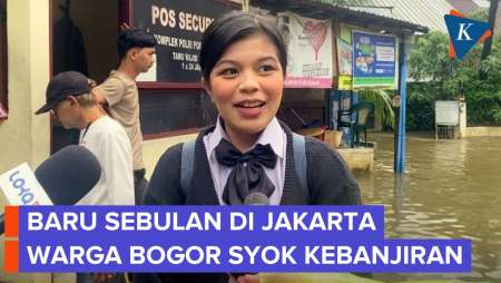 Pindahan Baru Sebulan, Warga Bogor Syok Lihat Banjir Jakarta