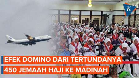 Kemenag ‘Sentil’ Garuda Usai Mesin Pesawat Jemaah Haji Terbakar