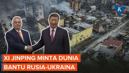 Xi Jinping Minta Dunia Bantu Rusia-Ukraina Berunding