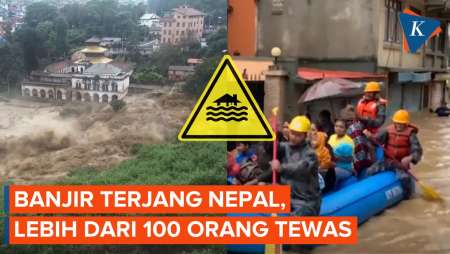 Banjir Terjang Nepal, 170 Orang Tewas dan 42 Orang Hilang