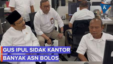 Gus Ipul Sidak Kantor Sendiri, Ribuan Pegawai Ketahuan Bolos
