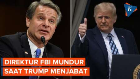 Direktur FBI Resign Saat Trump Menjabat Presiden AS