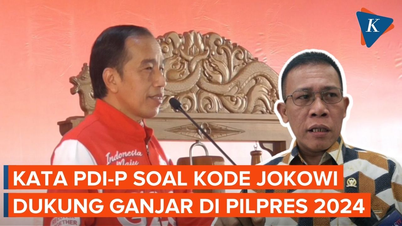 Tanggapan  PDI-P soal Kode Jokowi Dukung Ganjar untuk Pilpres 2024 di Rakernas Projo