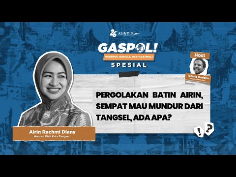 GASPOL! Pergolakan Batin Airin Sempat Mau Mundur Jadi Wali Kota…