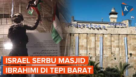 Israel Serbu dan Larang Adzan di Masjid Ibrahimi Tepi Barat