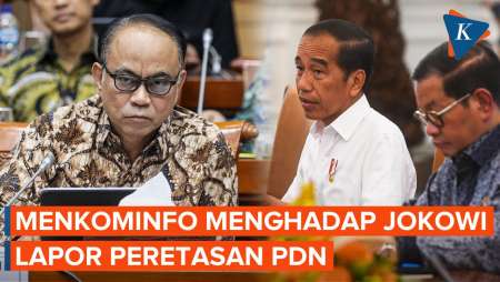 Menkominfo Menghadap Presiden Jokowi Hari Ini, Lapor Peretasan PDN