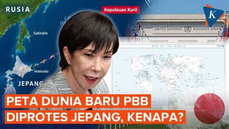 Jepang Protes Peta Dunia Dari PBB Karena “Untungkan” Rusia?
