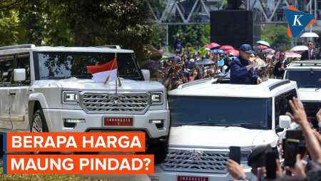 Bakal Jadi Mobil Dinas Menteri, Ini Harga dan Spesifikasi Maung Pindad