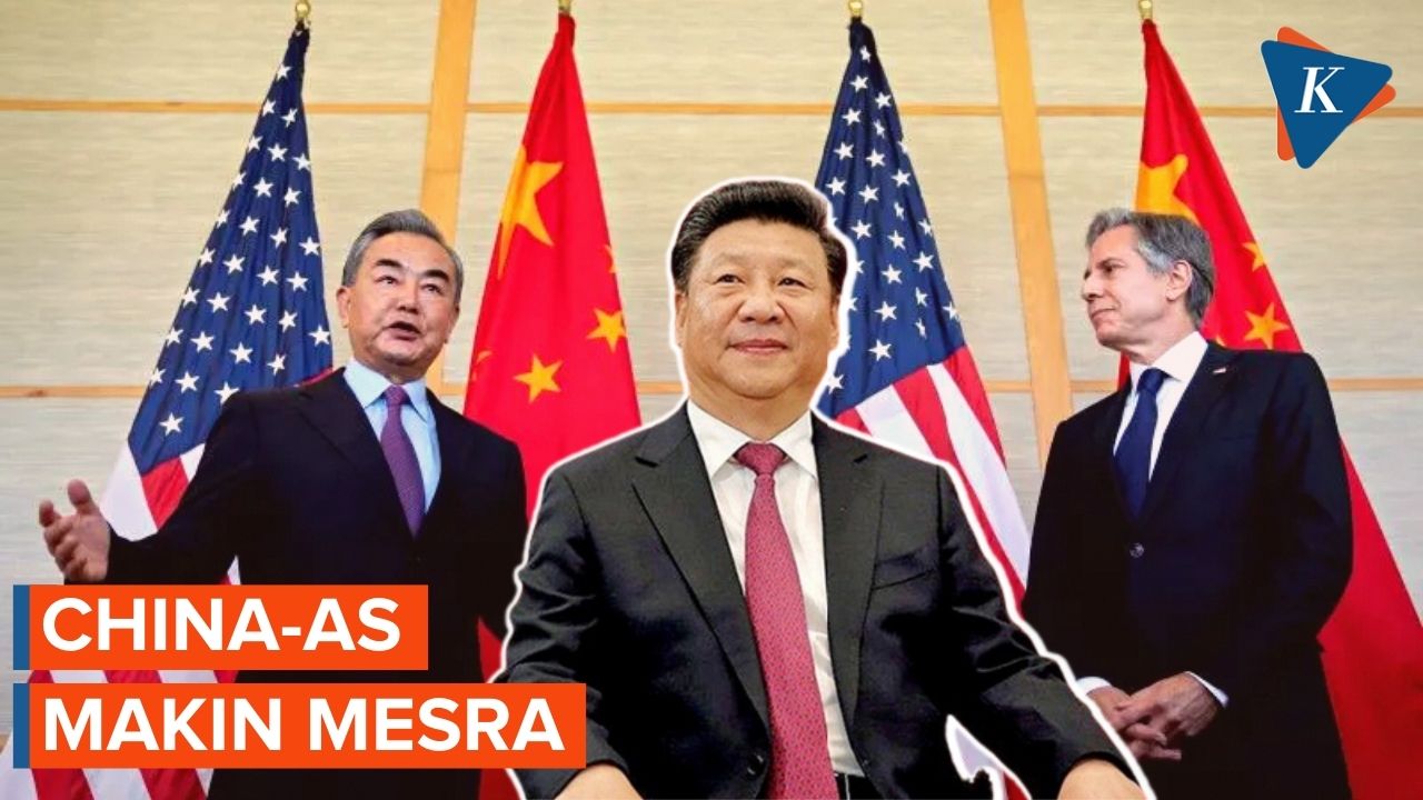 Makin Mesra! Menlu China-AS Saling Telepon