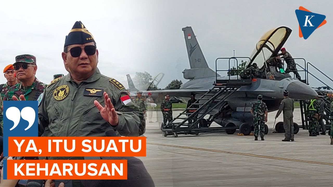 Prabowo Ungkap Keharusan Pemerintah Menambah Pesawat Tempur