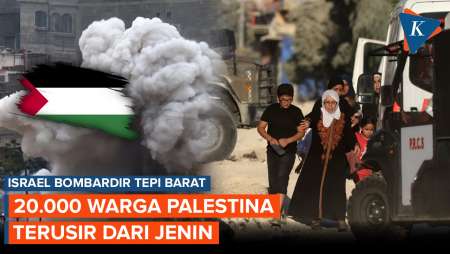 Israel Mengganas di Tepi Barat, 20.000 Warga Palestina Terusir