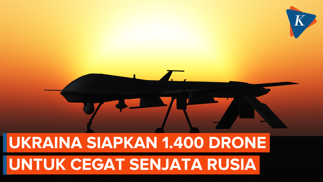 Ukraina Impor 1.400 Drone Tempur untuk Pengintaian dan Pencegatan Drone Pengebom Rusia