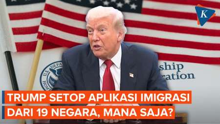 Trump Setop Permohonan Imigrasi Dari 19 Negara Non-Eropa, Mana Saja?