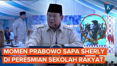 Senyum Gubernur Malut Sherly Tjoanda Saat Disapa Prabowo, Bikin Yang Lain Tepuk Tangan