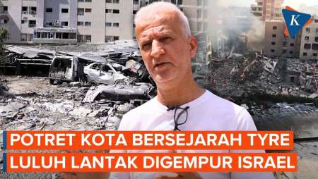 Israel Gempur Kota Bersejarah Lebanon, RS Jabal Amel Di Tyre Luluh Lantak