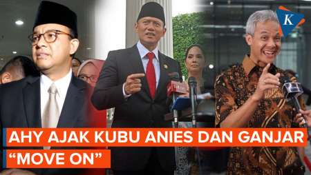 AHY Ajak Kubu Anies dan Ganjar “Move On”