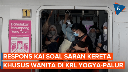 Saran Adanya Kereta Khusus Wanita di KRL Yogyakarta-Palur, Ini Kata KAI