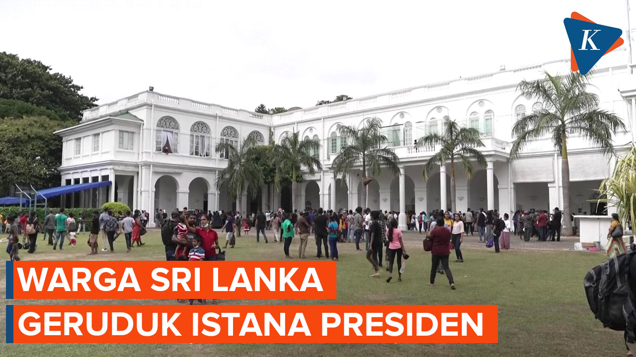 Serbu Istana, Warga Sri Lanka Cicipi Fasilitas Presiden