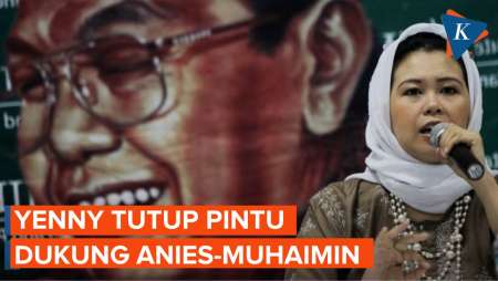 Blak-blakan, Yenny Wahid Tutup Pintu Dukungan untuk Anies-Cak Imin