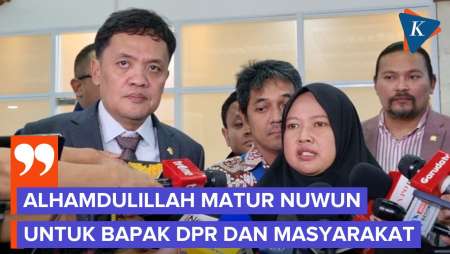 Mata Berkaca-kaca, Istri Hogi Minaya Ucapkan Terima Kasih