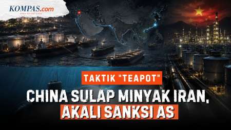 Duo Iran-China Akali AS: Taktik Kilang Kecil Beijing “Sulap” Minyak Teheran, Lolos Dari Sanksi