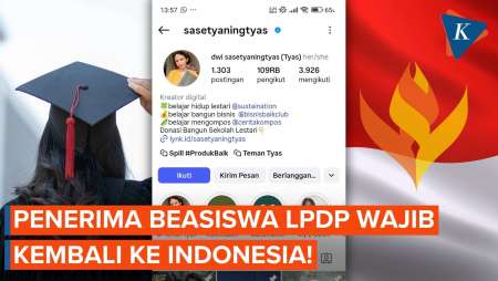 Apa Sanksi Jika Penerima Beasiswa LPDP Tak Kembali Ke Indonesia? Ini Aturannya!