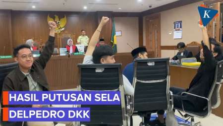 Delpedro Dkk Teriak Saat Hakim Putuskan Sidang Lanjut
