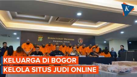 Keluarga di Bogor Kelola Situs Judi Online Beromzet Miliaran Rupiah,…