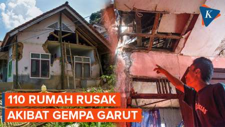 Kerugian Gempa Garut Meningkat, Rumah Rusak Mencapai 110 Unit